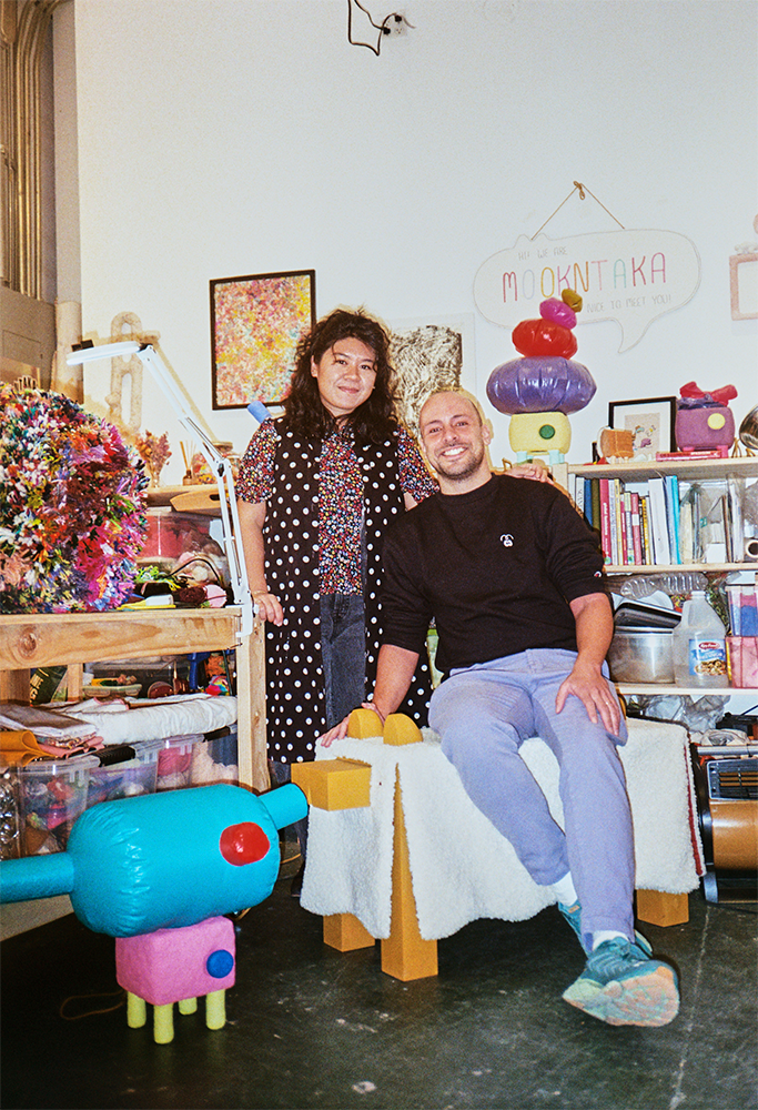 Mookntaka talks finding joy in challenging times, collaborating as a couple, and the importance of play.